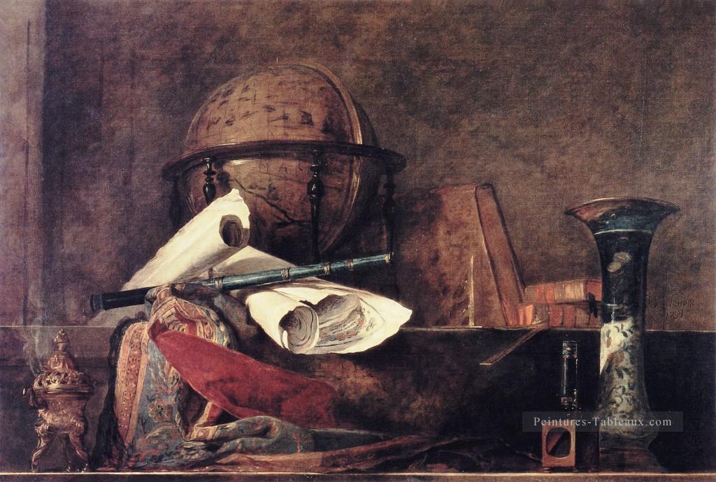 Scie Jean Baptiste Siméon Chardin Nature morte Peintures à l'huile